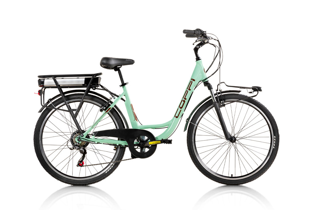 Coppi e-bike Chiaia verde