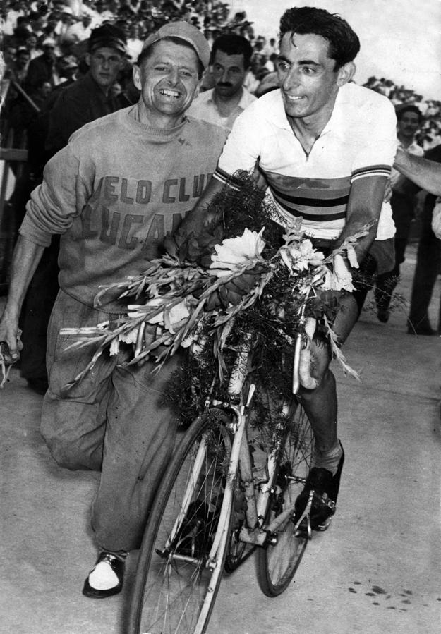 Fausto Coppi in foto storica