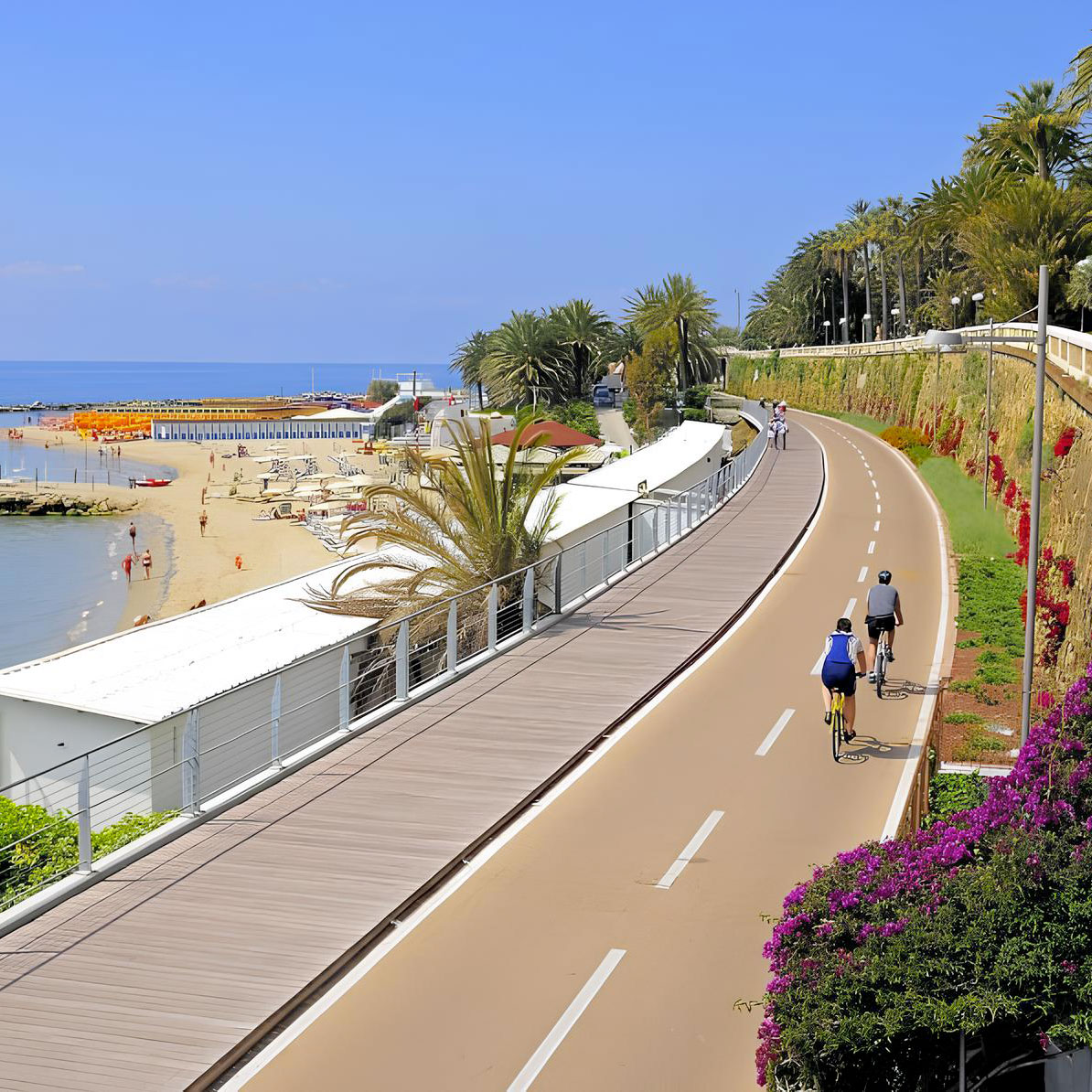 ciclabile dei fiori liguria