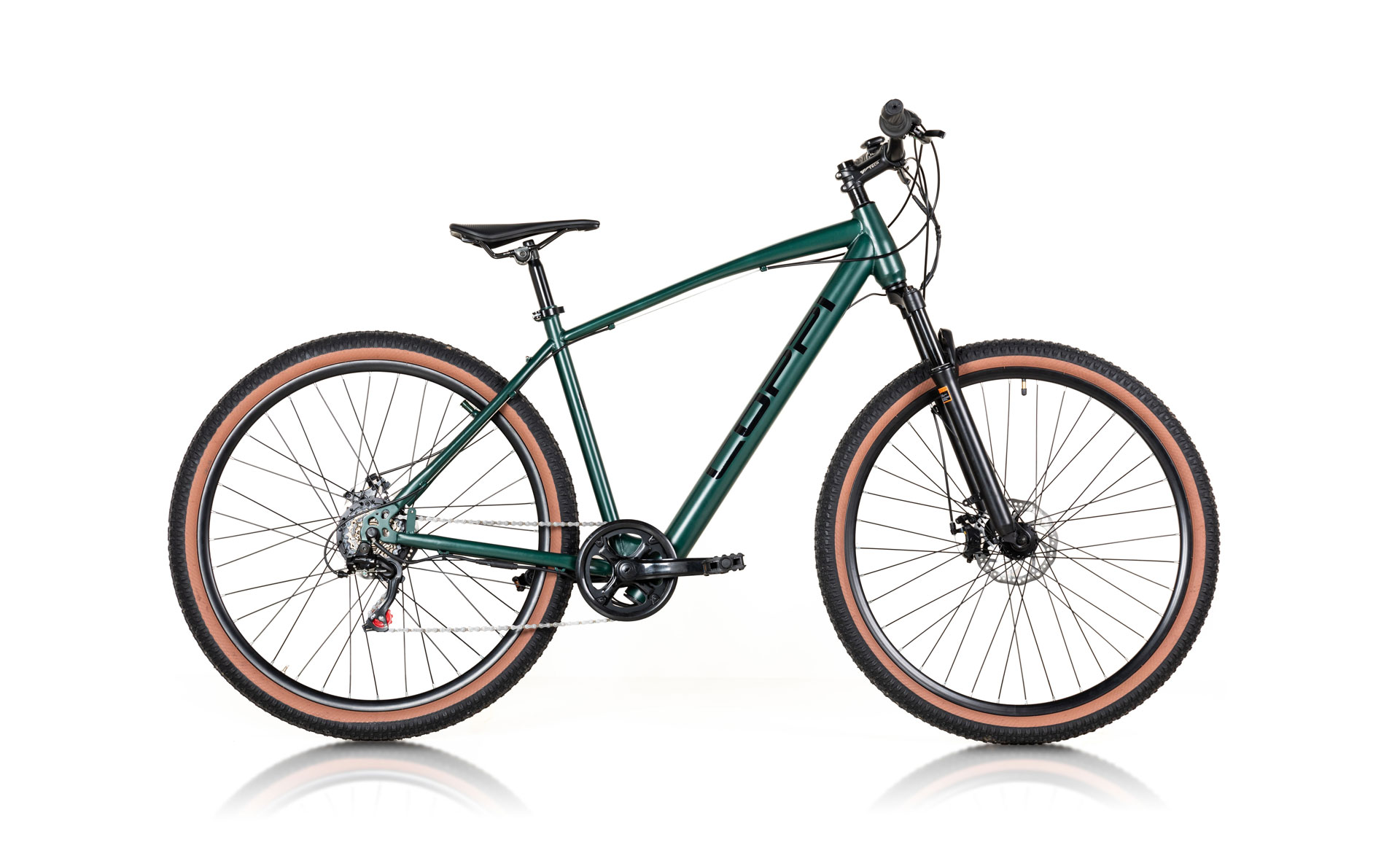 York e-bike verde coppi bici